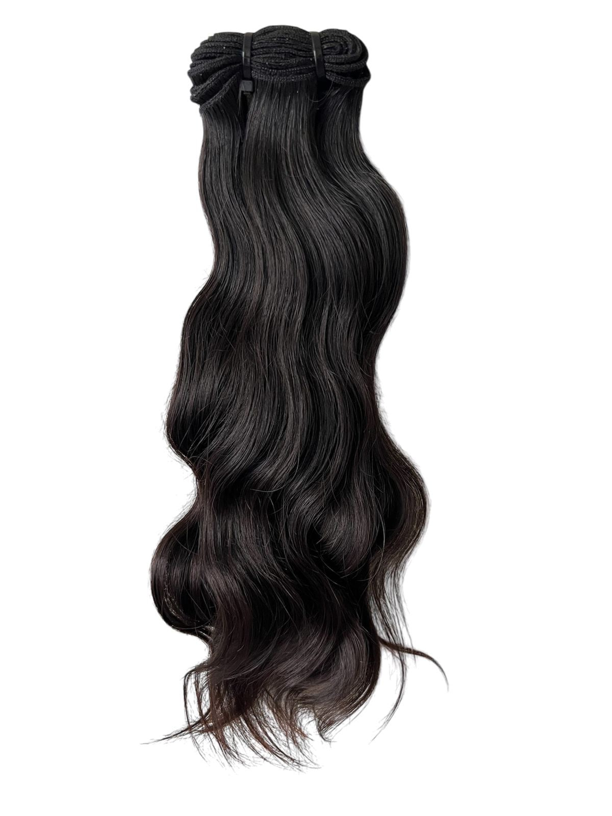 Premium Weft Extensions - Wavy 3 Bundles
